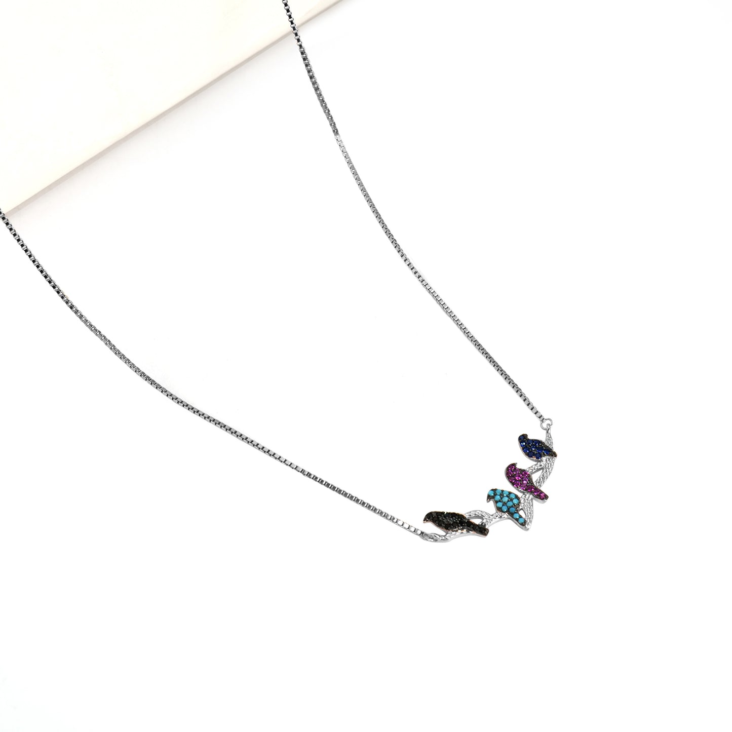 FLIGHT LINE BIRD CHAIN NECKLACE