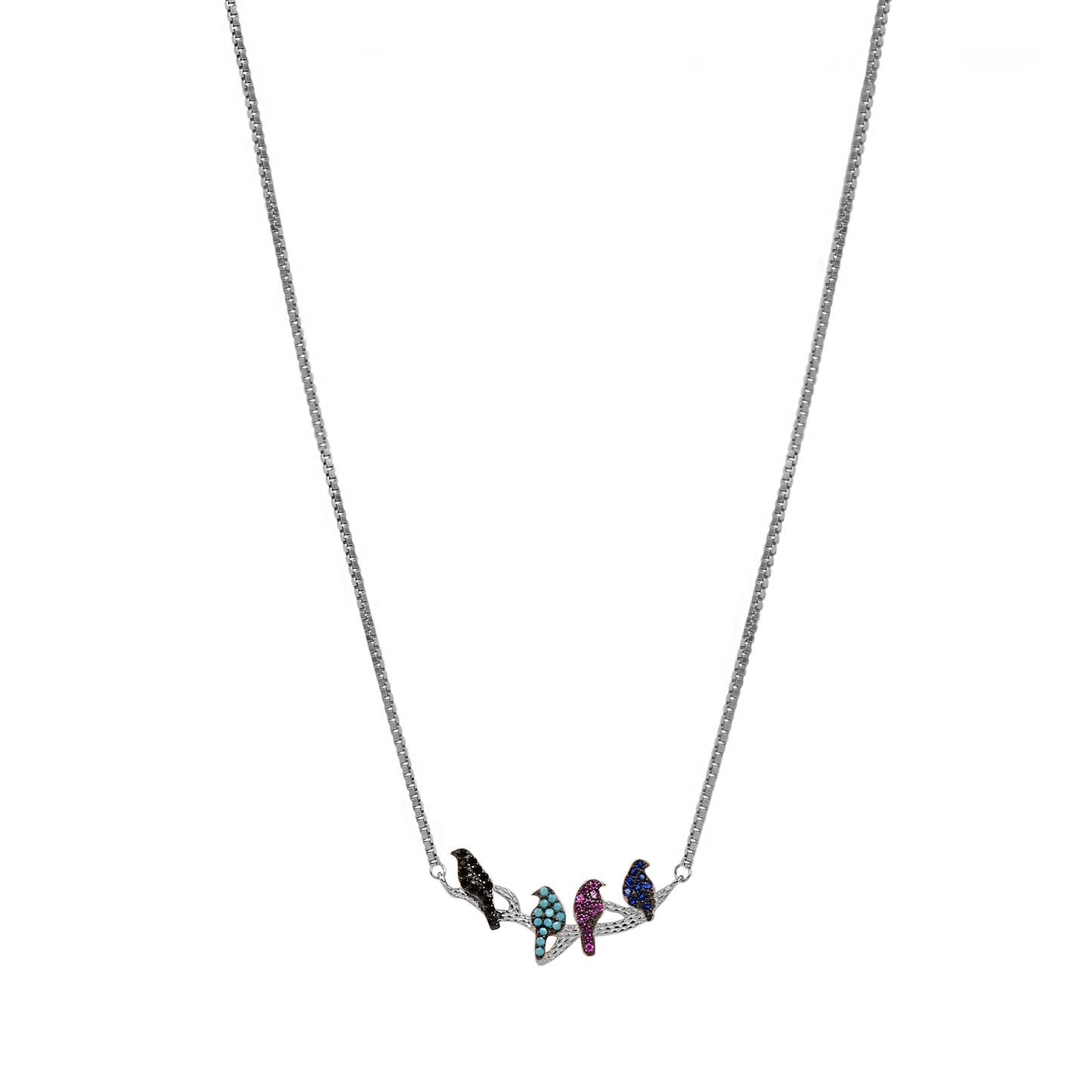 FLIGHT LINE BIRD CHAIN NECKLACE