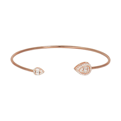 BLUSHING BRILLIANCE BANGLE BRACELET