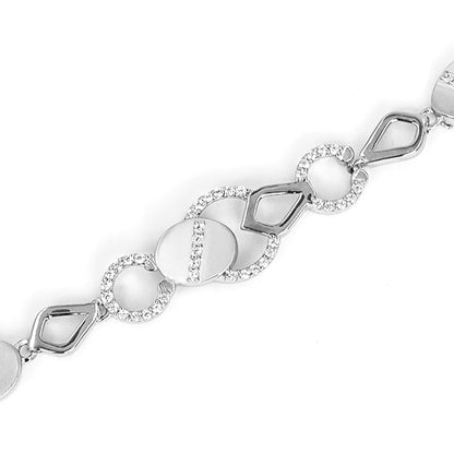 CELESTIAL ETERNITY SILVER BRACELET