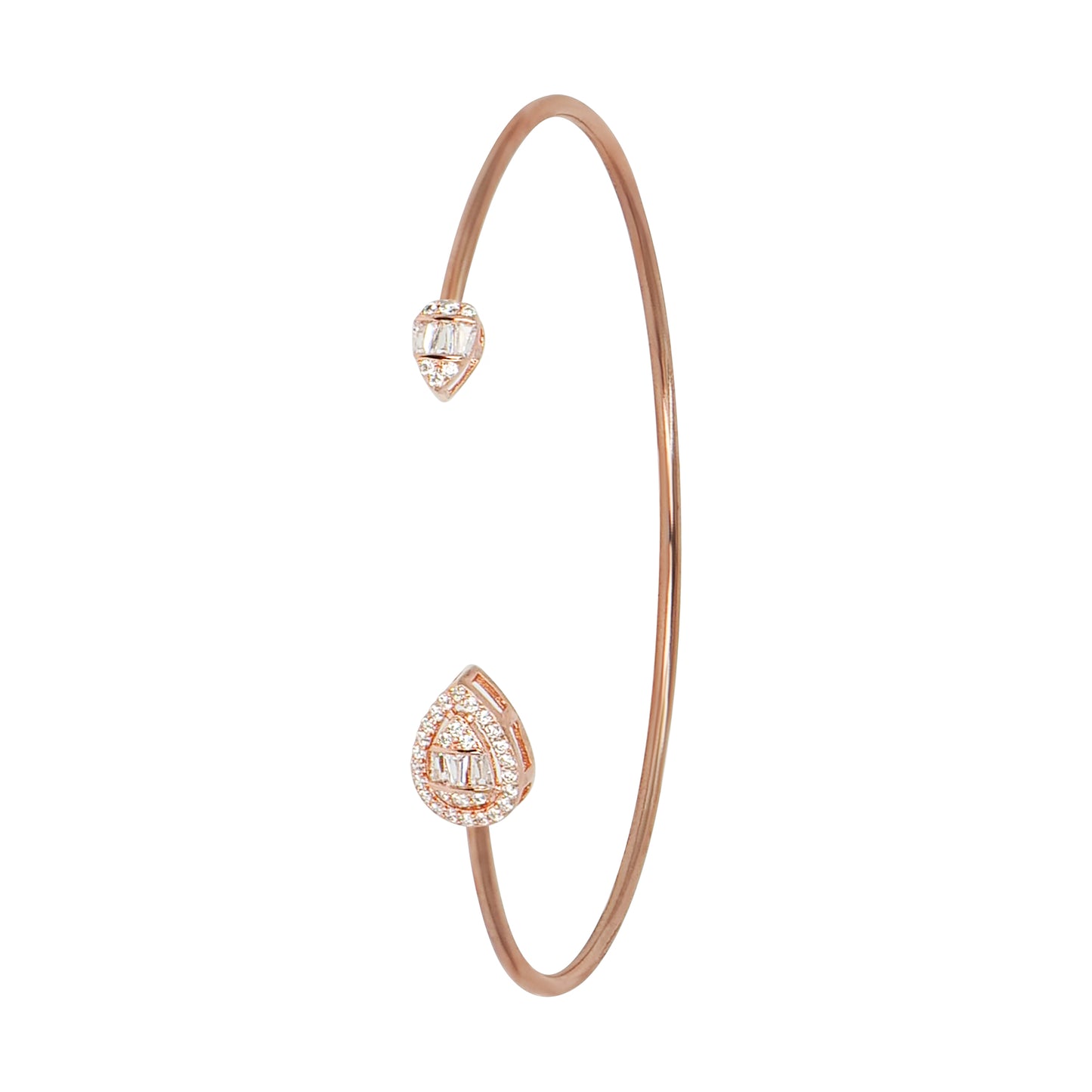 BLUSHING BRILLIANCE BANGLE BRACELET