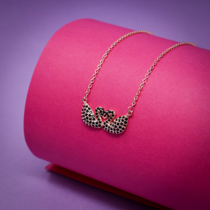 SWAN LOVE STELLER SHINE NECKLACE