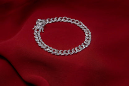 STYLISH LINK ZIRCON BRACELET