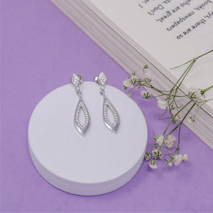 RADIANT SPARKLE ZIRCONIA EARRING