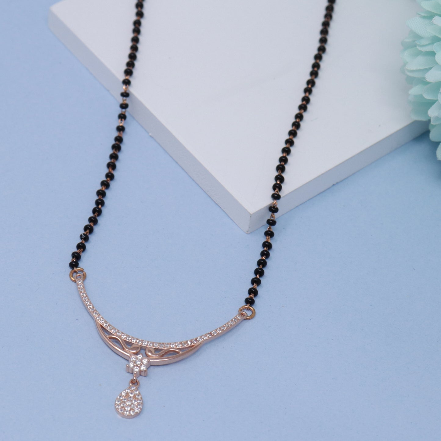 ENCHANTED KNOT SILVER MANGALSUTRA